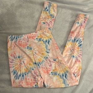 Tie Dye Legging (one)- Size Girls 12-13 Years
